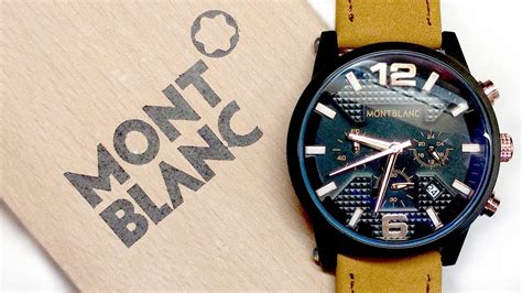 how to spot a fake mont blanc watch|mont blanc counterfeit watch.